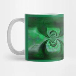 Green Copper Vortex Mug